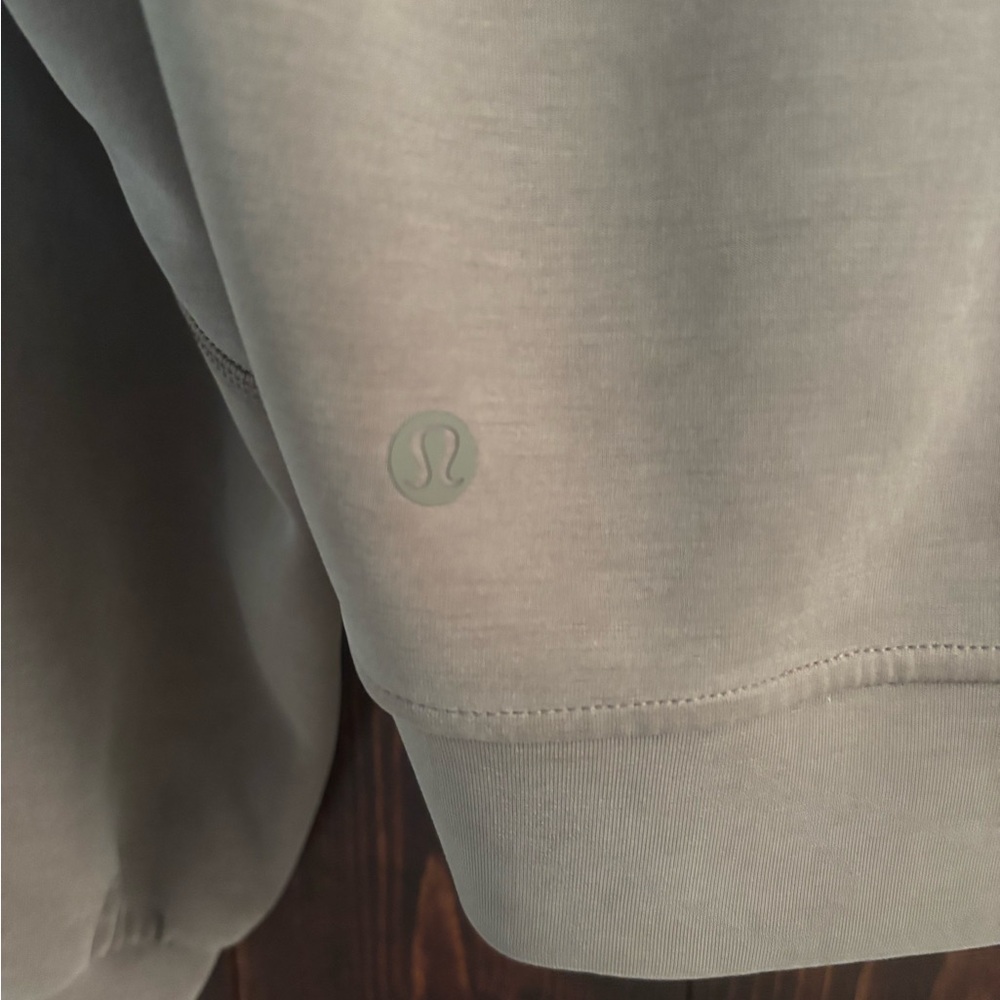 Lululemon Athletica Tan Sweater Relaxed Fit Fleece - Picture 4 of 4